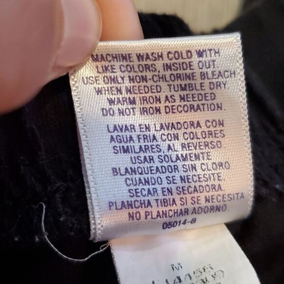 Total girl size m 10/12 girls black jogger style pants - Picture 6 of 6